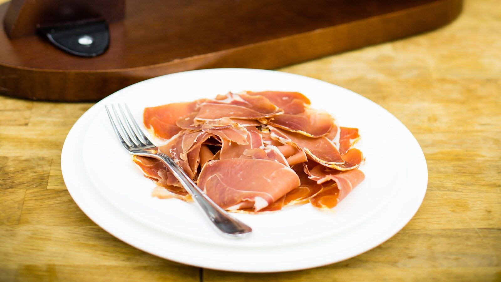 럭셔리 패밀리 호텔 로열 팰리스 프라하 레스토랑 사진 Jamón de Guijuelo